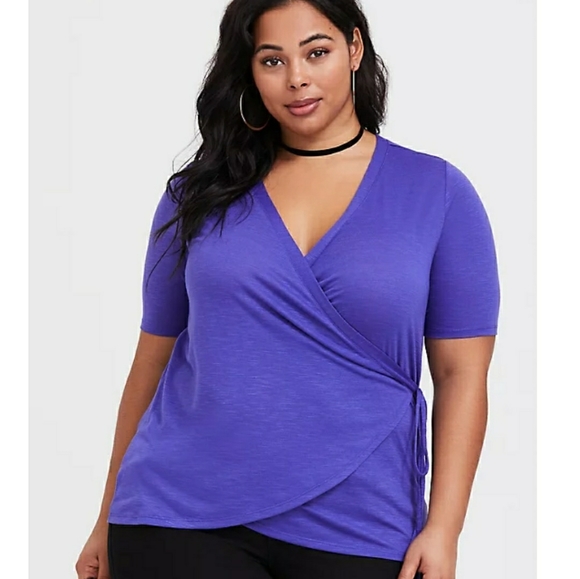 torrid Tops - Torrid Wrap Top